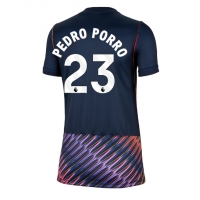 Camisa de Futebol Tottenham Hotspur Pedro Porro #23 Equipamento Secundário Mulheres 2026-27 Manga Curta